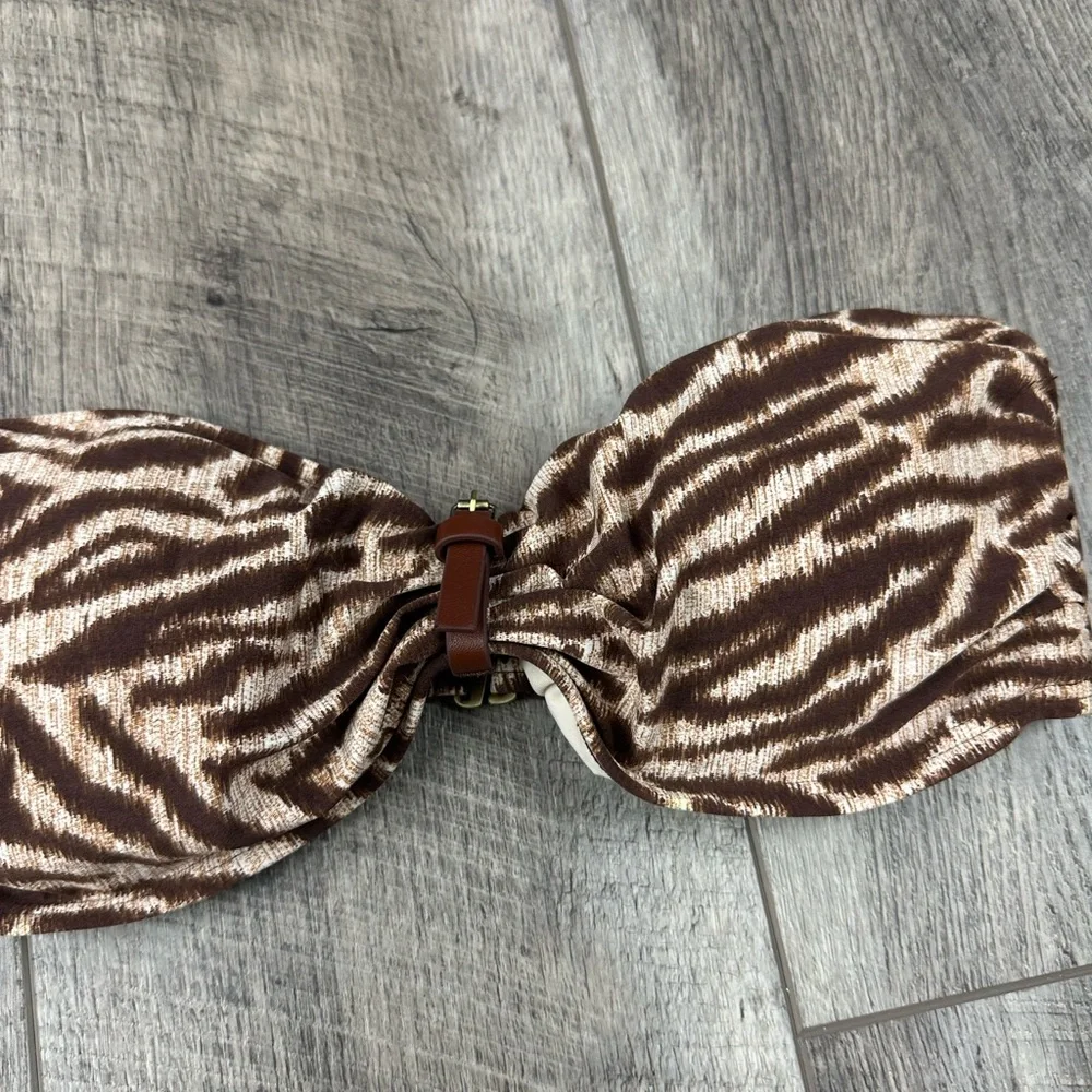 Michael Kors Animal Print‎ Bikini Top